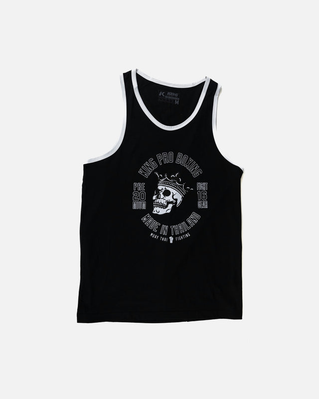 King Pro Boxing T-shirt Skull 1 – Sort