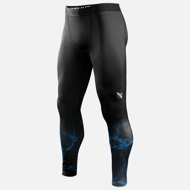 Kompresní kraťasy Hayabusa x UFC BJJ – Černé/Modré