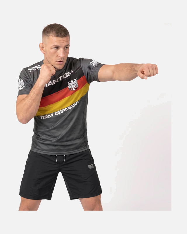 Koszulka treningowa Phantom Athletics Trainingsshirt EVO Germany – Czarna