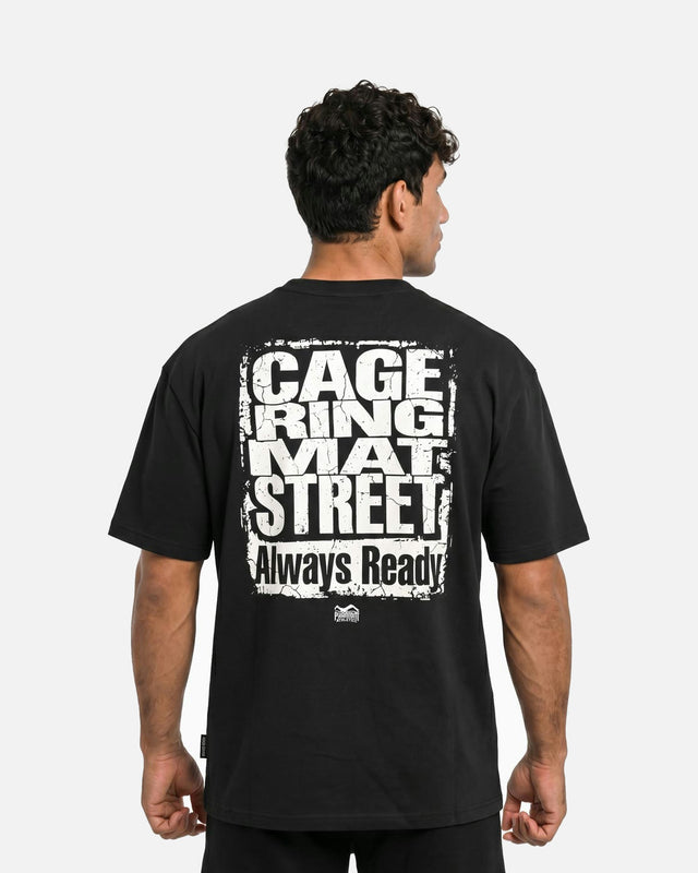 Phantom Athletics Triko Cage Ring Mat Street – Černé
