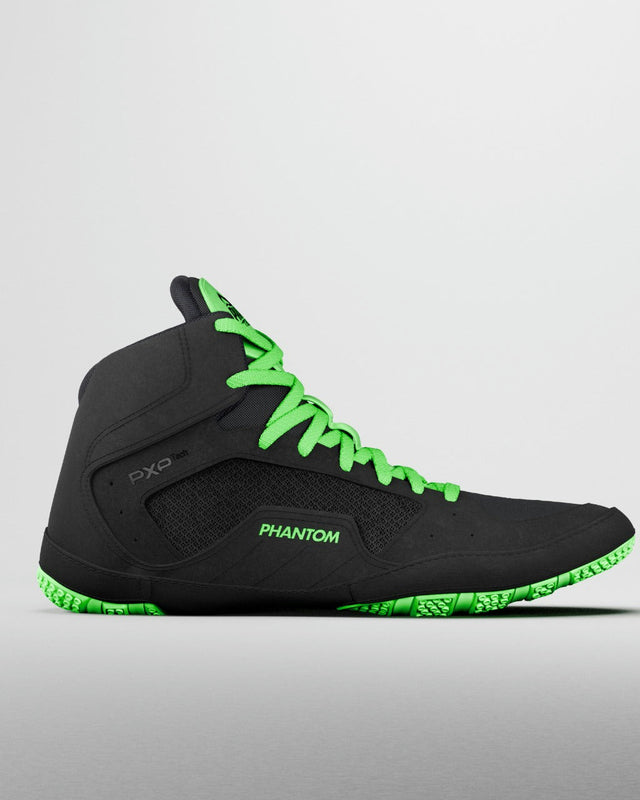 Phantom Athletics Buty zapaśnicze Tactic Dziecięce – Neon Zielone