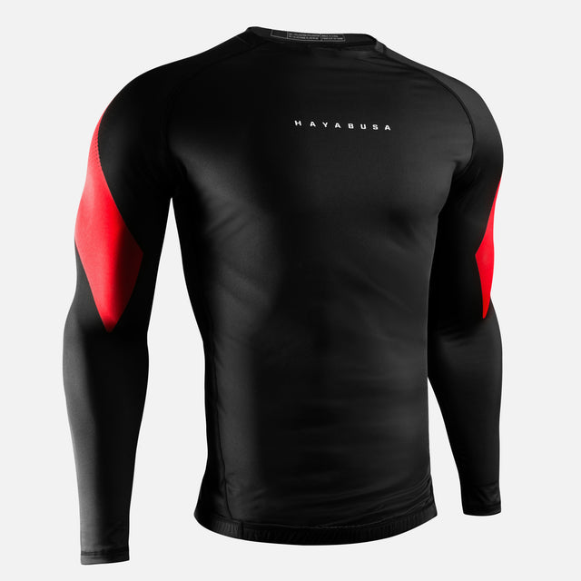 Rashguard Hayabusa Pro Ranked Maniche Lunghe – Nero