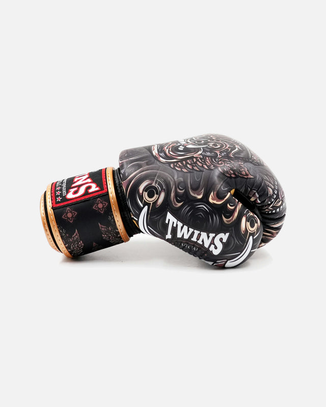 Twins Boxhandschuhe FBGVL4 Yaktai – Schwarz