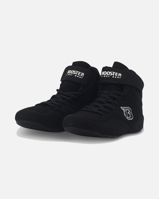 Chaussures de boxe Booster BCS – Noir