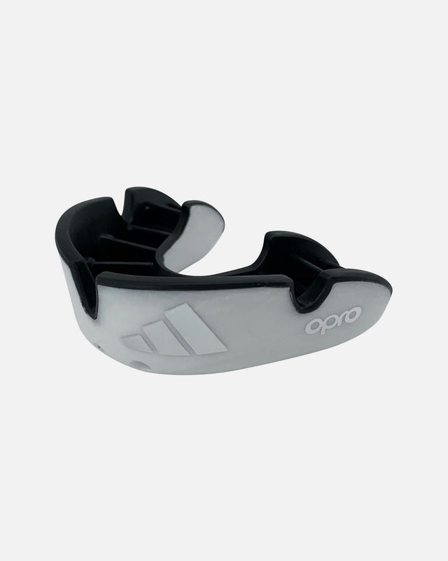 Chrániče zubů Adidas OPRO Gen4 Silver-Edition – Bílé