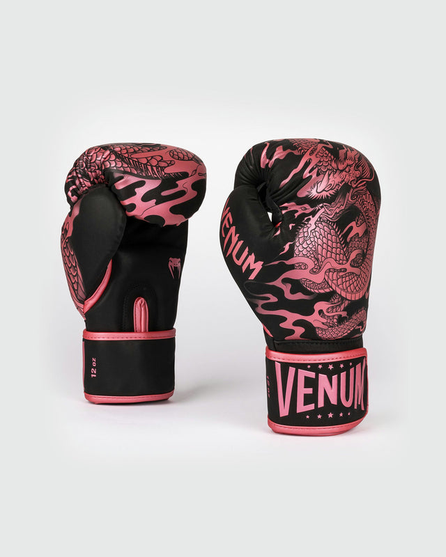 Venum Boksehandsker Impact Dragon's Flight - Sort/Metallic Pink