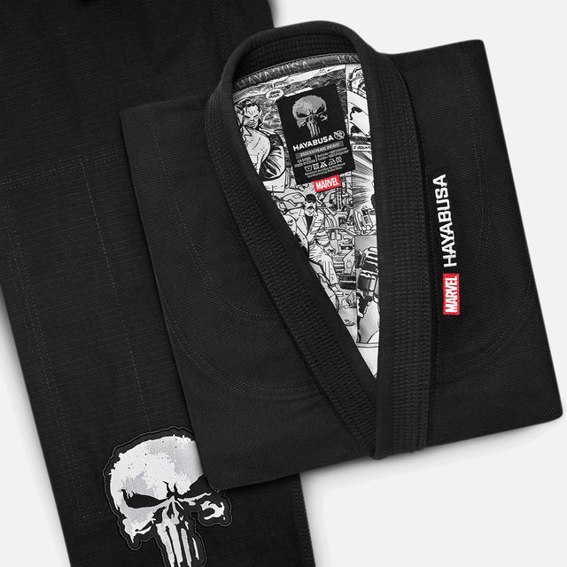 Marvel BJJ-gi The Punisher – Sort