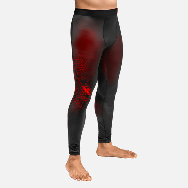 Mallas de compresión Hayabusa Geo – Rojo