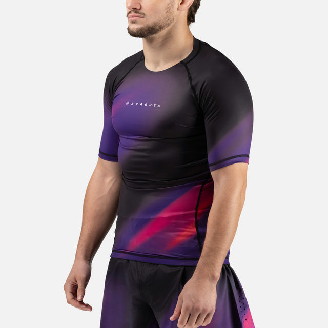 Rashguard Hayabusa Apex Nova Manches Courtes – Violet
