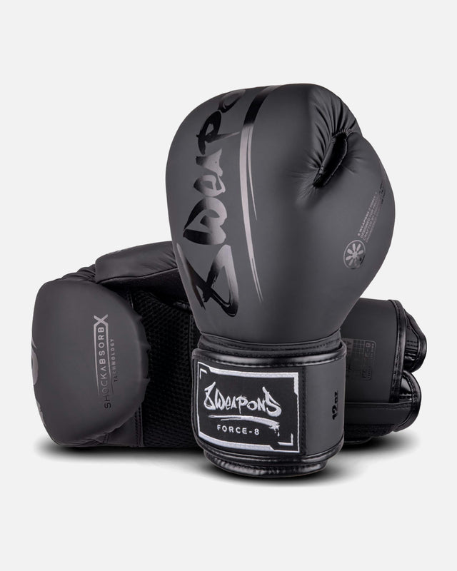 Guantoni da boxe 8 WEAPONS Force 8 – Nero