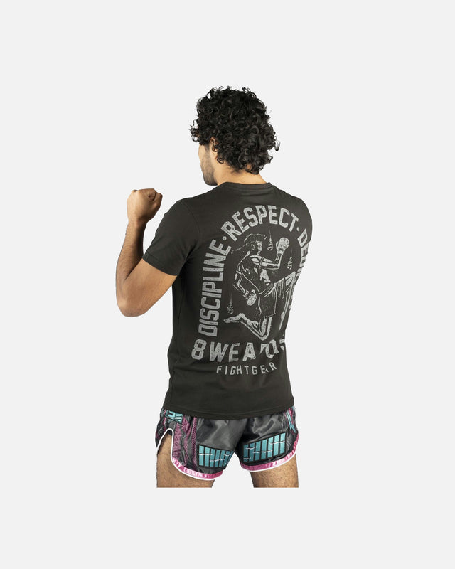 T-shirt 8 WEAPONS Tombstone – Nero