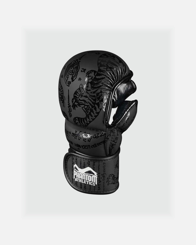 Rękawice MMA Phantom Athletics Sparingowe Muay Thai – Czarne