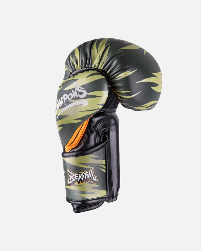 Mănuși de box 8 WEAPONS Beastial Viper – Kaki