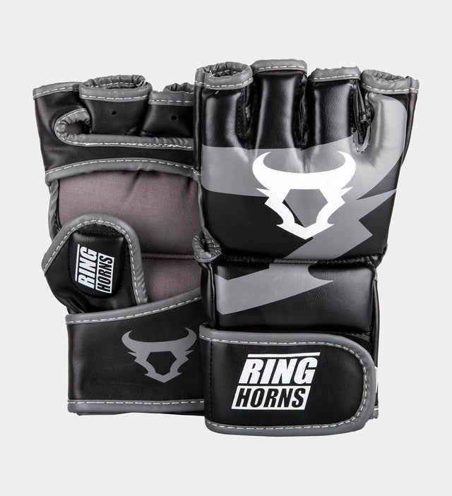 Luvas de MMA Ringhorns Charger – Preto/Cinzento