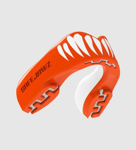 Paradenti Safejawz Extro Viper – Arancione/Bianco