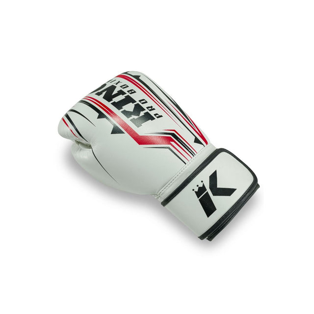 King Pro Boxing Boksehandsker BG Spartan - Hvid/Sort/Rød