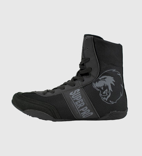 Scarpe da boxe Super Pro – Nero – Scarpe da boxe