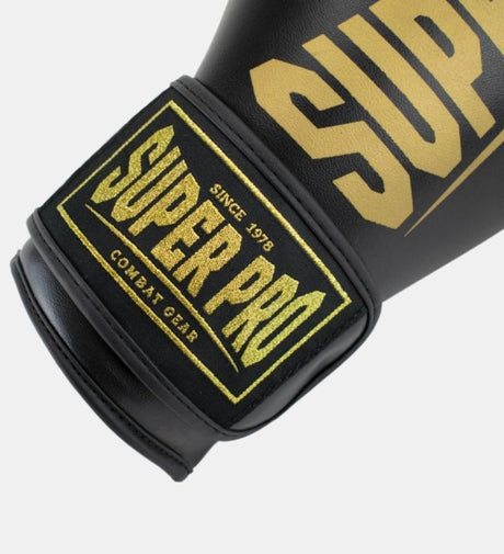 Guantoni da boxe Super Pro Champ – Nero/Oro
