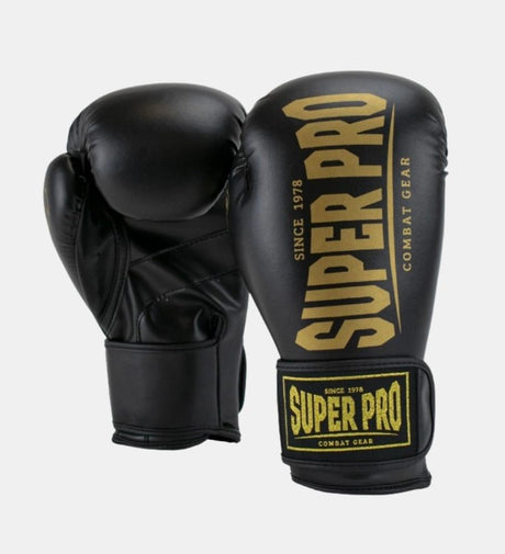 Guantoni da boxe Super Pro Champ – Nero/Oro