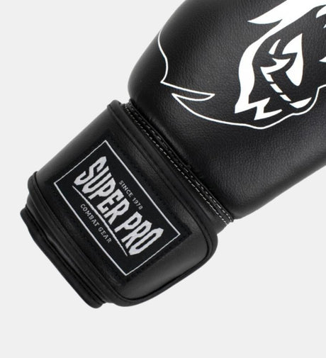 Guantoni da boxe Super Pro Talent Kids – Nero/Bianco
