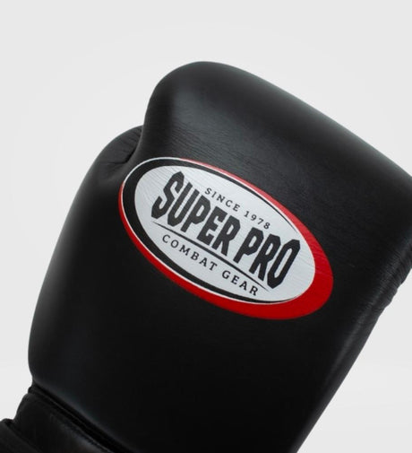 Guantoni da boxe Super Pro Thai Pro – Nero
