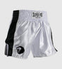 Pantaloncini Kickboxing Super Pro Brave – Bianco/Nero