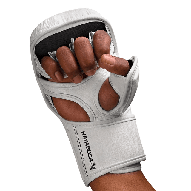 Luvas de sparring MMA Hayabusa T3 Hybrid – Branco/Preto