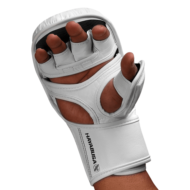 Luvas de sparring MMA Hayabusa T3 Hybrid – Branco/Preto