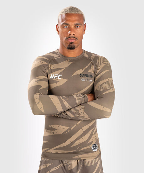 Rashguard UFC Adrenaline Venum Fight Week Performance – Desert Camo