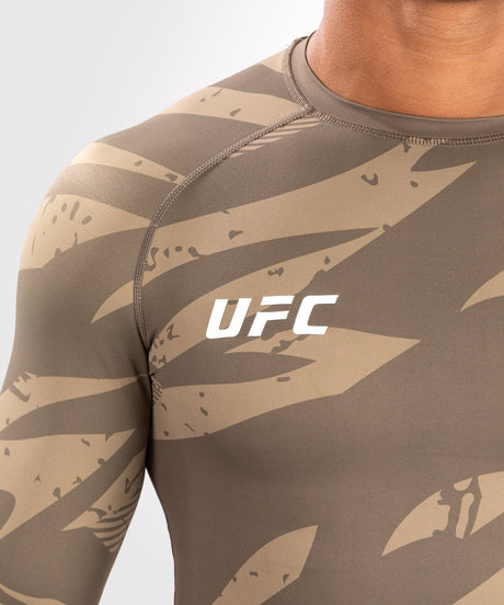 Rashguard UFC Adrenaline Venum Fight Week Performance – Desert Camo