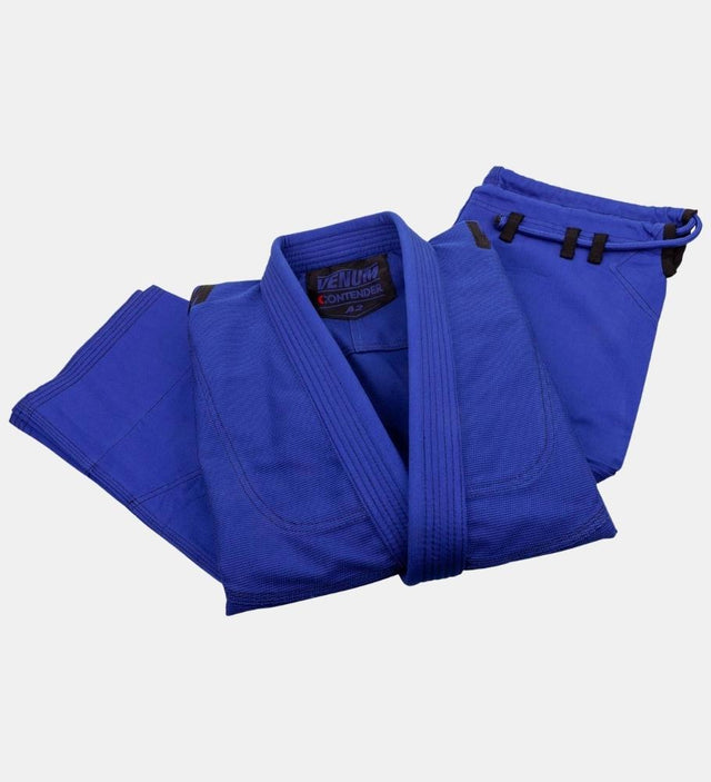 Kimono BJJ Venum Contender Evo – Albastru
