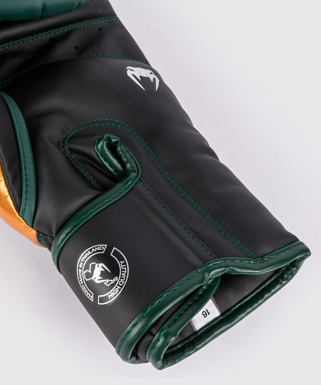 Venum Boksehandsker Elite – Grøn/Bronze/Sølv