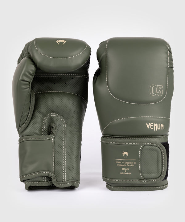 Boxerské rukavice Venum Impact Evo – Armádní zelená