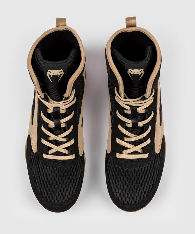Scarpe da boxe Venum Contender – Nero/Beige – Scarpe da boxe