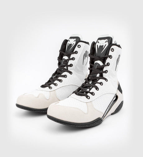 Scarpe da boxe Venum Elite – Bianco/Nero – Scarpe da boxe