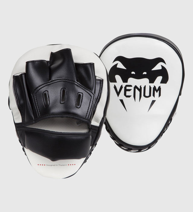 Venum Handpads Light - Schwarz/Weiß - Schlag- & Trittpolster