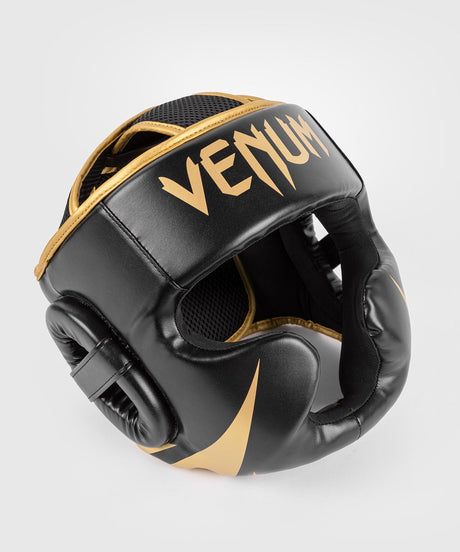 Casco da boxe Venum Challenger – Nero/Oro – Caschi da boxe
