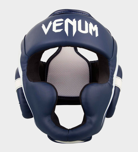 Căști de box Venum Elite – Albastru/Alb – Căști de box