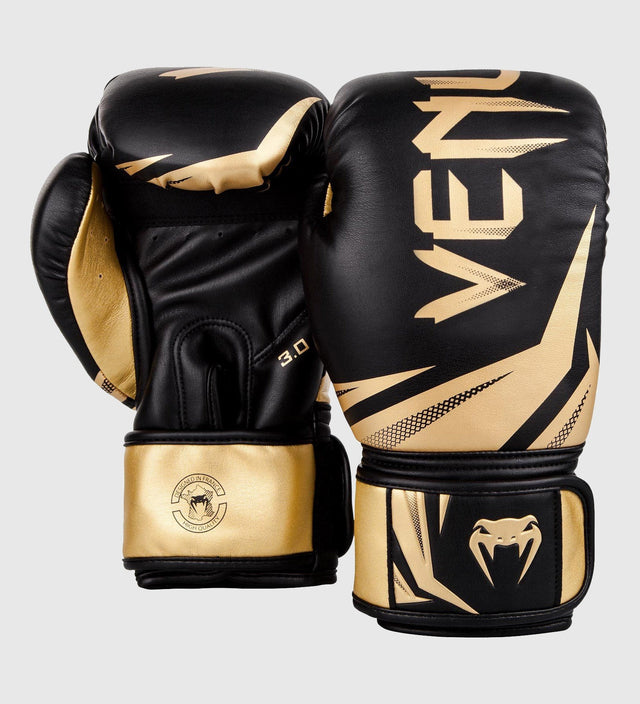 Boxerské rukavice Venum Challenger 3.0 – Černé/Zlaté