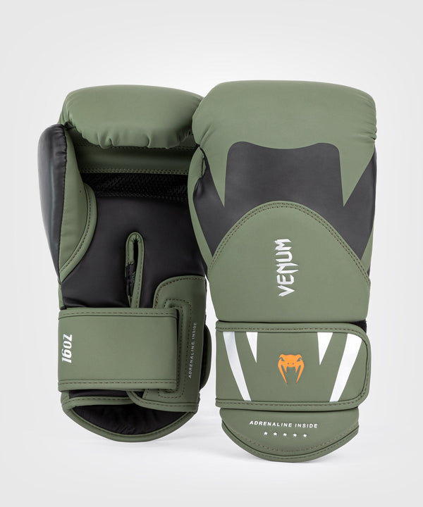 Luvas de boxe Venum Challenger 4.0 – Cáqui Verde/Preto