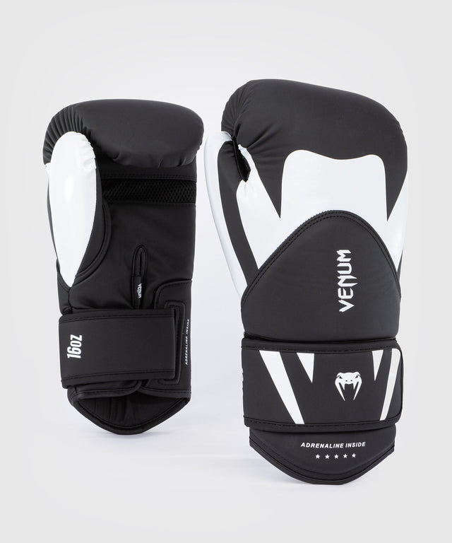 Luvas de boxe Venum Challenger 4.0 – Preto/Branco