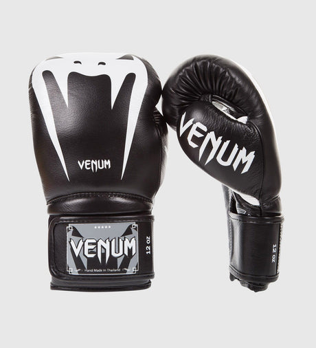 Venum Boxhandschuhe Giant 3.0 – Schwarz/Weiß – Boxhandschuhe