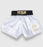 Kickboxerské trenky Venum Classic 2.0 – Bílé/Černé/Zlaté