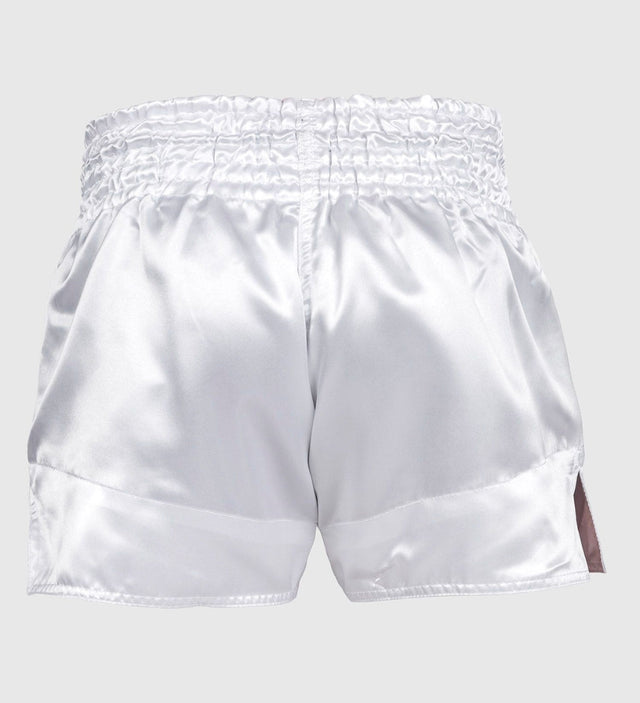 Pantaloni scurți de kickboxing Venum Classic – Alb/Negru