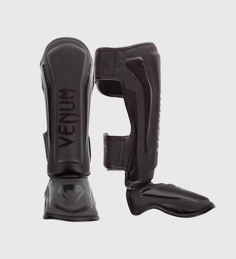 Paratibie da kickboxing Venum Elite – Nero – Paratibie