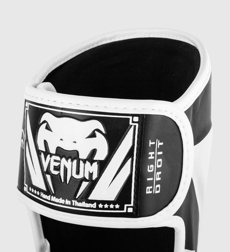 Chrániče holení Venum Elite – Černé/Bílé