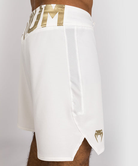 Pantalones de MMA Venum Light 5.0 – Blanco/Oro