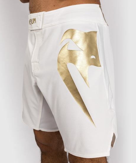 Pantalones de MMA Venum Light 5.0 – Blanco/Oro
