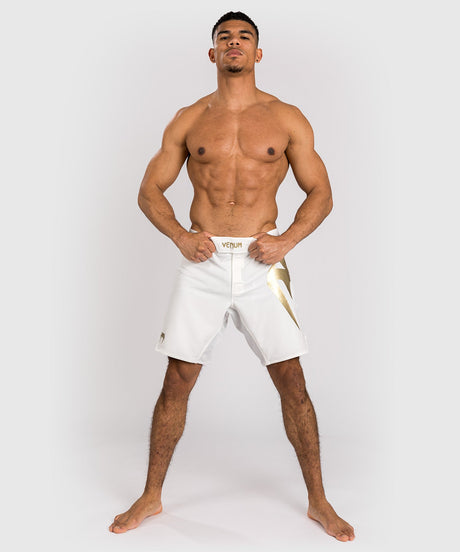 Pantalones de MMA Venum Light 5.0 – Blanco/Oro