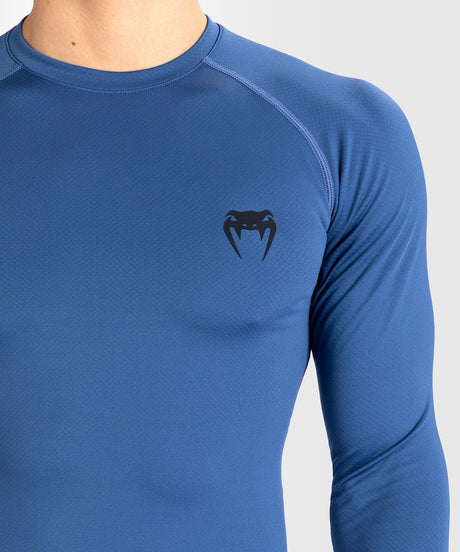 Venum Rashguard Contender Mâneci Lungi - Albastru - Rashguard